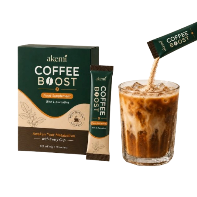 Akemi Slim Coffee Booster box, 20 sachets